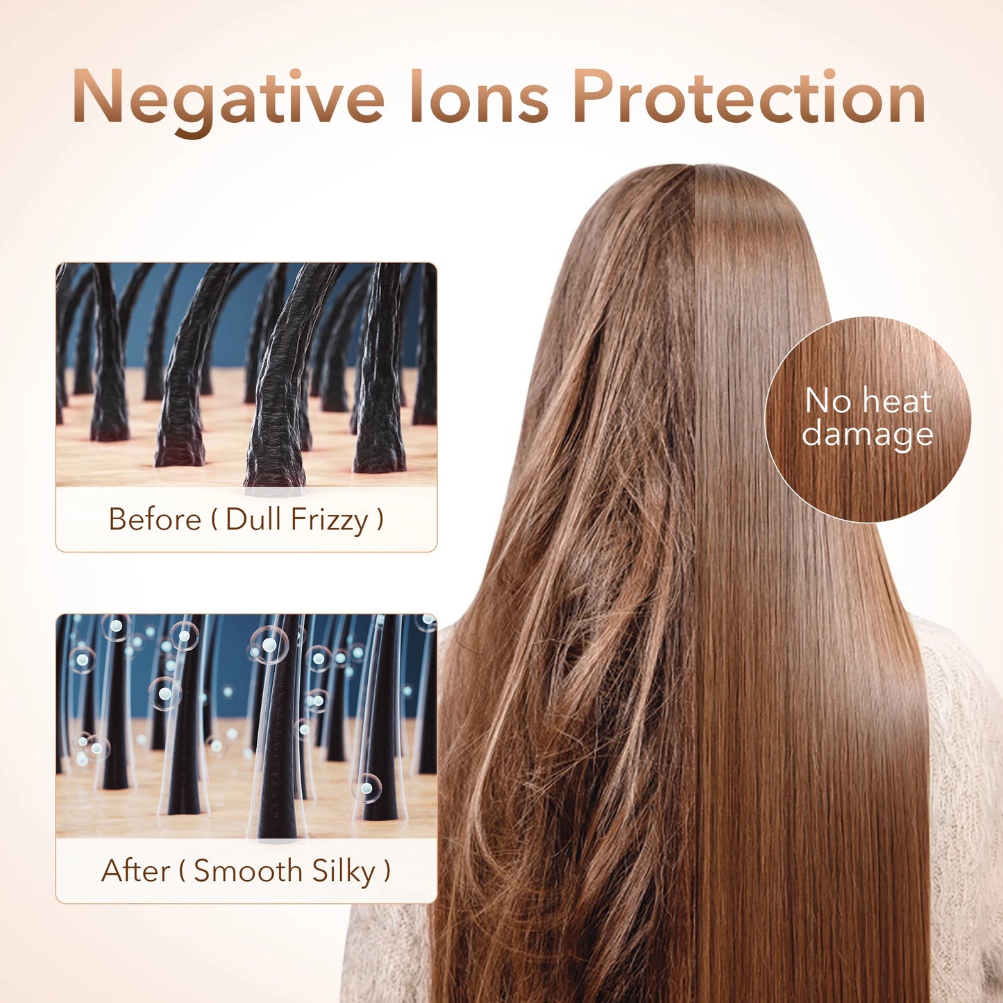 AeroStyle™ 1800W Professional Negative Ion Hair Dryer