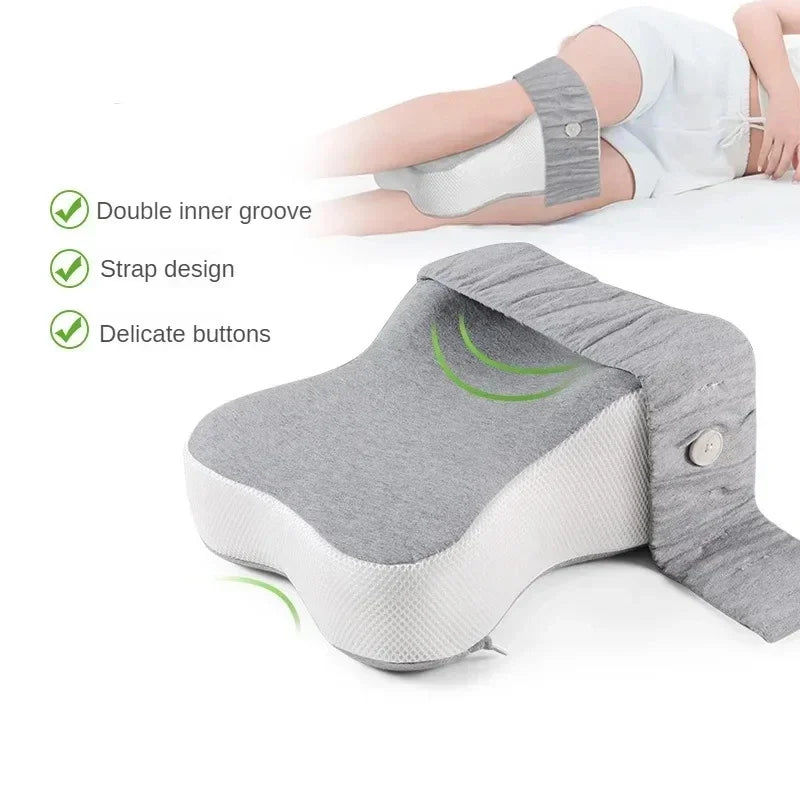 Orthopedic Slow-Rebound Memory Cotton Leg Pillow