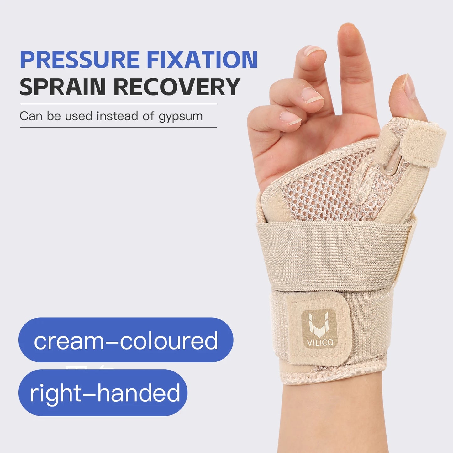 Flexible Breathable Thumb & Wrist Support Brace