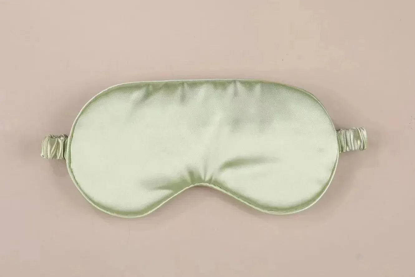 Double-sided Imitation Silk Breathable Light-Blocking Eye Mask