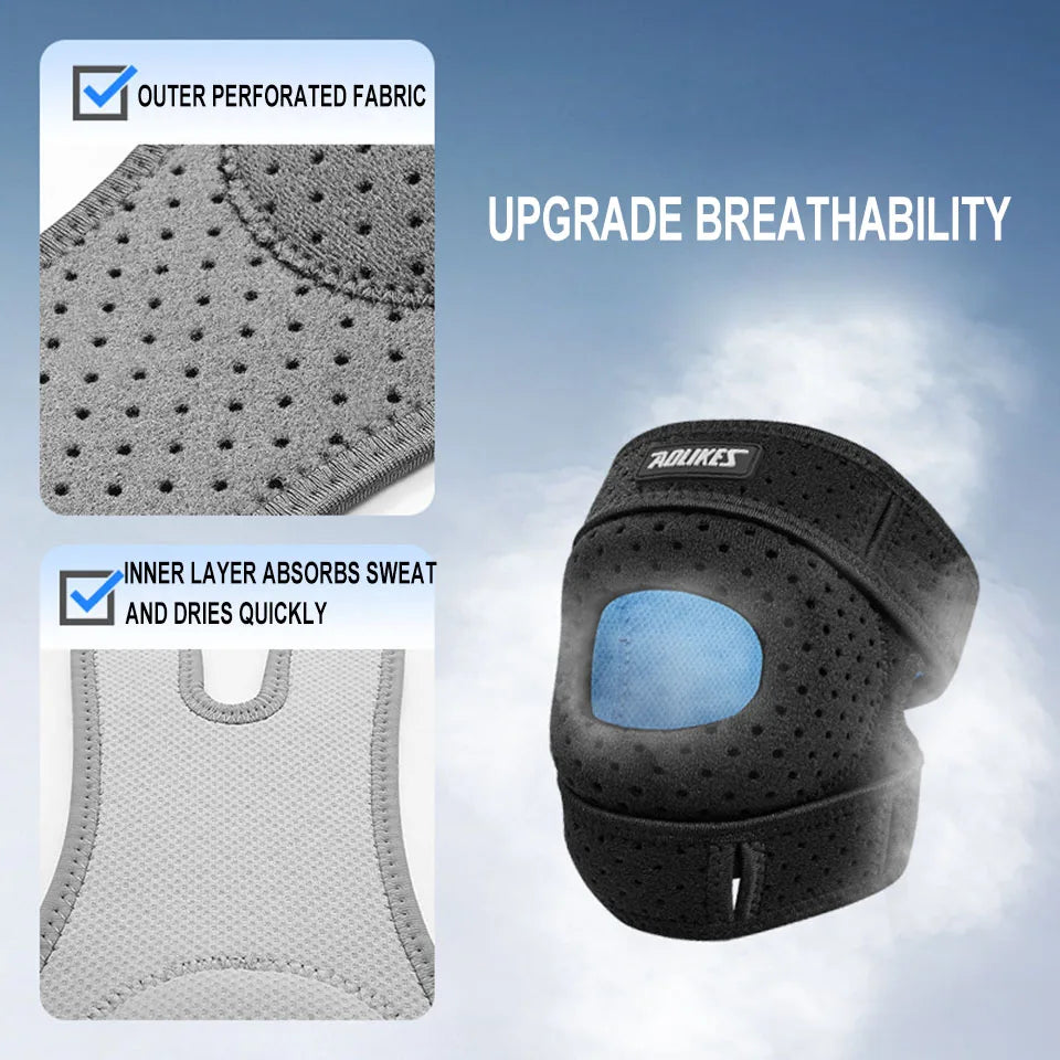 Patella Knee Brace – Compression Sleeve Support for Men & Women, Relieves Knee Pain from Arthritis, Injuries & Sports