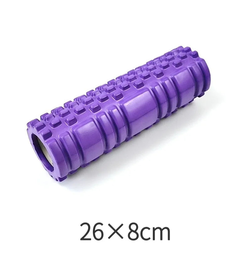 Foam Massage Roller – Hollow Yoga Column for Deep Tissue Massage, Fitness, & Physical Therapy