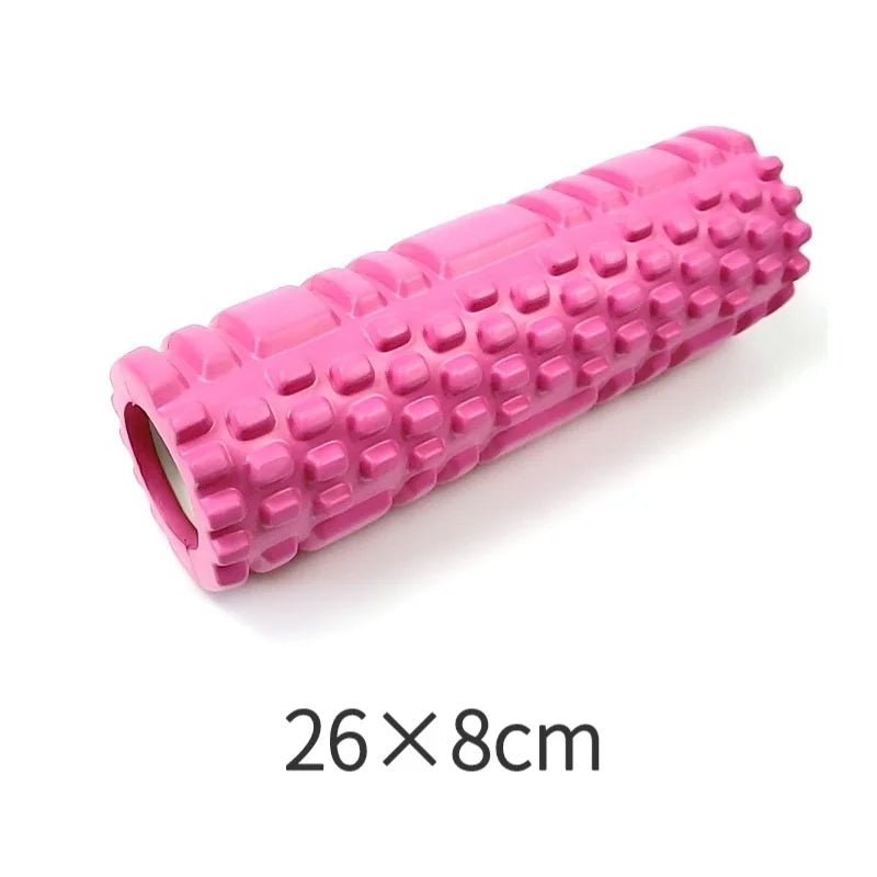 Foam Massage Roller – Hollow Yoga Column for Deep Tissue Massage, Fitness, & Physical Therapy