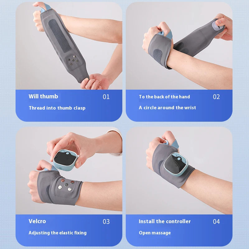Electric Heating Wrist Massager