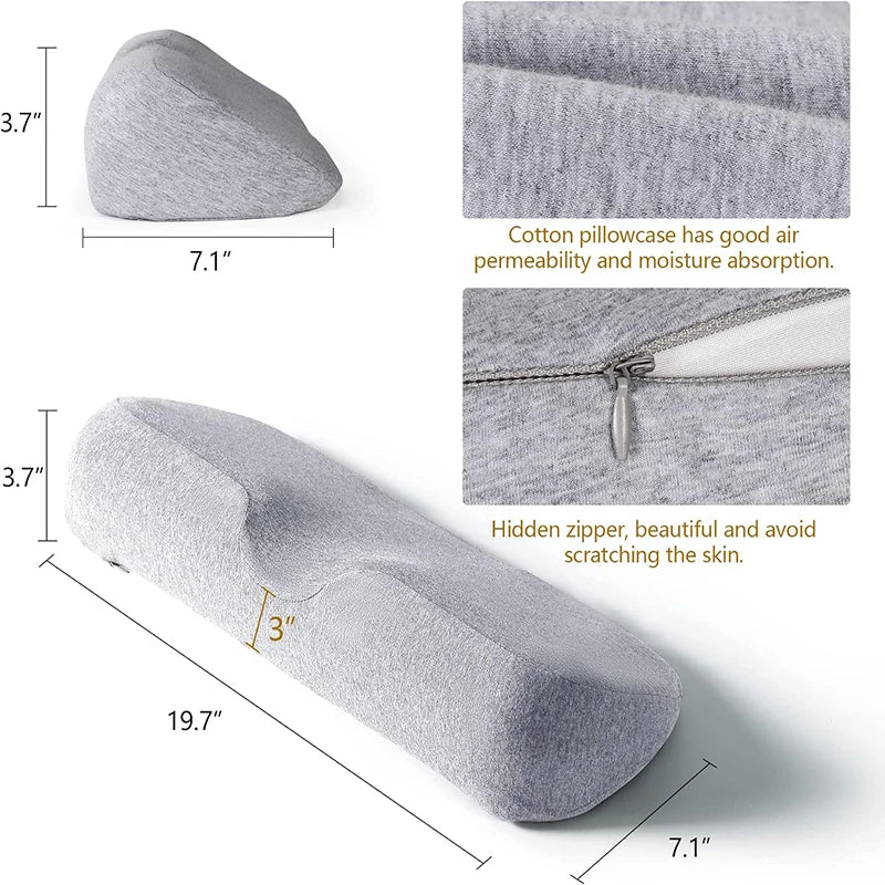 CerviContour™ Orthopedic Memory Foam Pillow – Ergonomic Neck Support for Pain-Free, Restful Sleep
