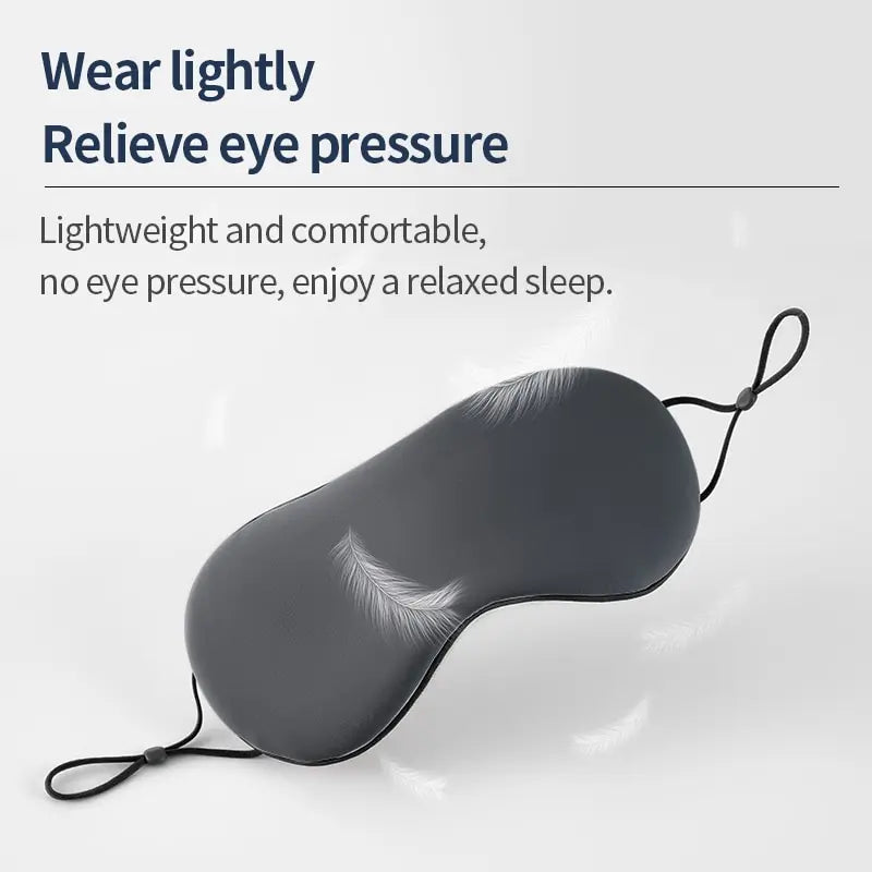 Zorelie.co lightweight hot and cold sleep mask with adjustable straps for relieving eye pressure