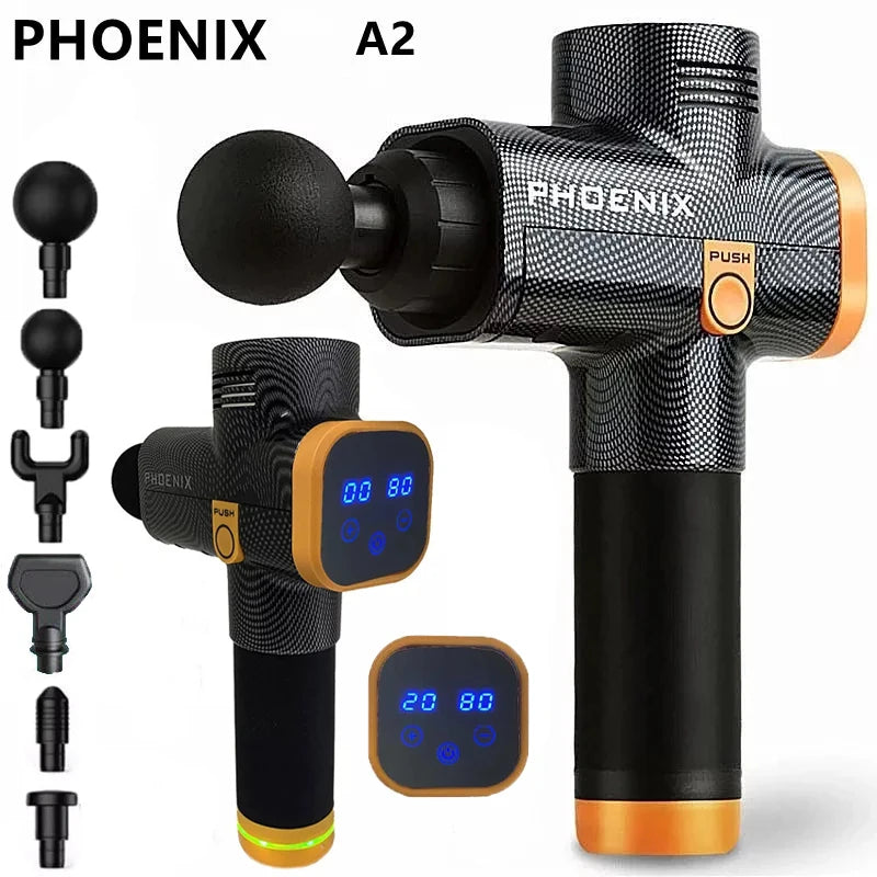 Phoenix A2 Massage Gun – Deep Tissue Percussion Massager for Muscle Relaxation & Recovery