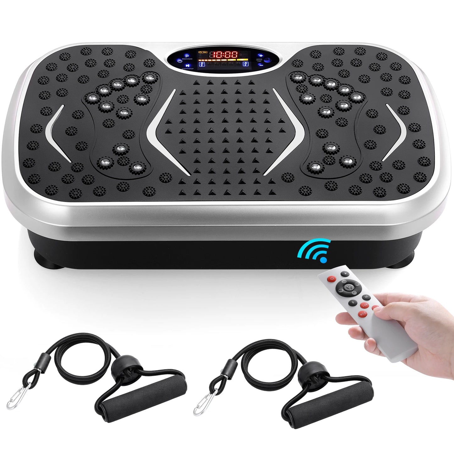 Vibration Plate Exercise Machine – Whole Body Workout Platform for Fitness & Lymphatic Drainage