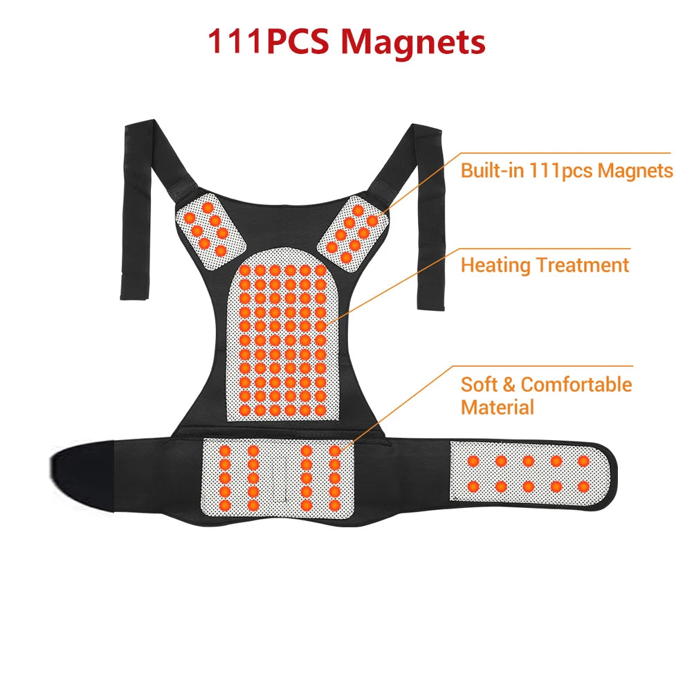 Tourmaline Magnetic Self-Heating Belt