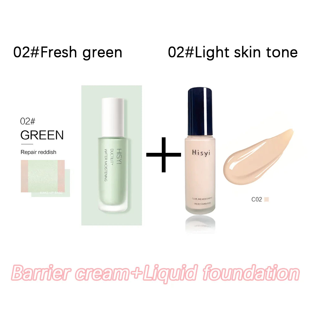Liquid Foundation – Natural Lightweight Face Cream, Flawless Coverage, Conceals Blemishes, Non-Cakey Makeup Base