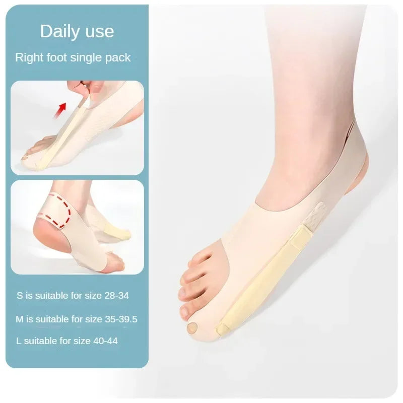 Hallux Valgus Corrector Socks – Orthopedic Big Toe Separator & Bunion Pain Relief
