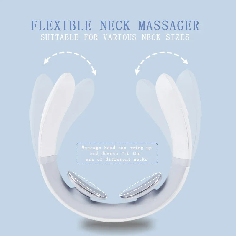 USB-Rechargeable Portable Electric Neck Massager