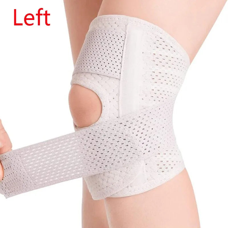Knee Brace with Side Stabilizers – Adjustable Support for Meniscus Tear, Joint Pain & Arthritis Relief