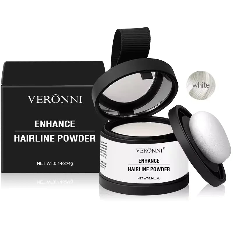 Hairline Powder Root Touch Up – 14 Colors Waterproof Hair Shadow Concealer, Natural Coverage & Hair Filler