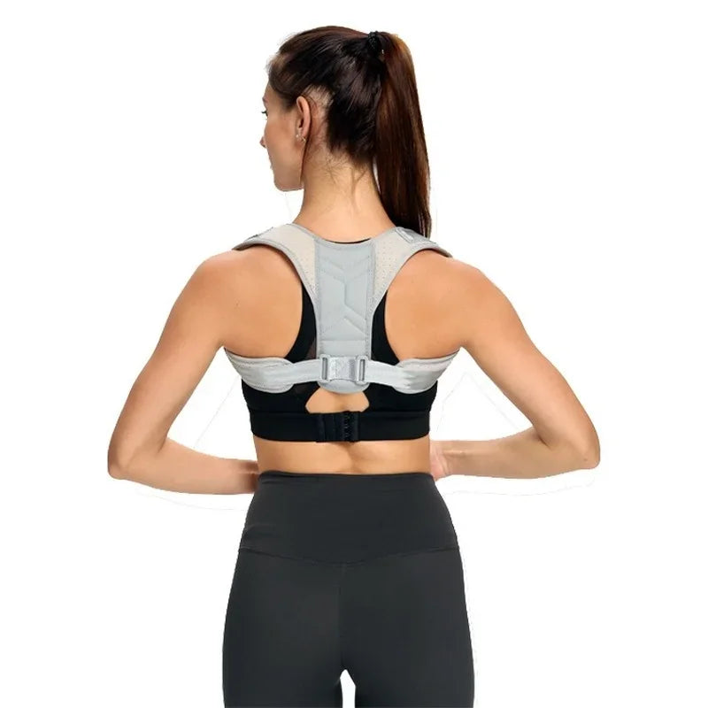 Adjustable Back & Shoulder Posture Corrector – Clavicle Spine Support Brace for Neck, Upper Back & Posture Alignment