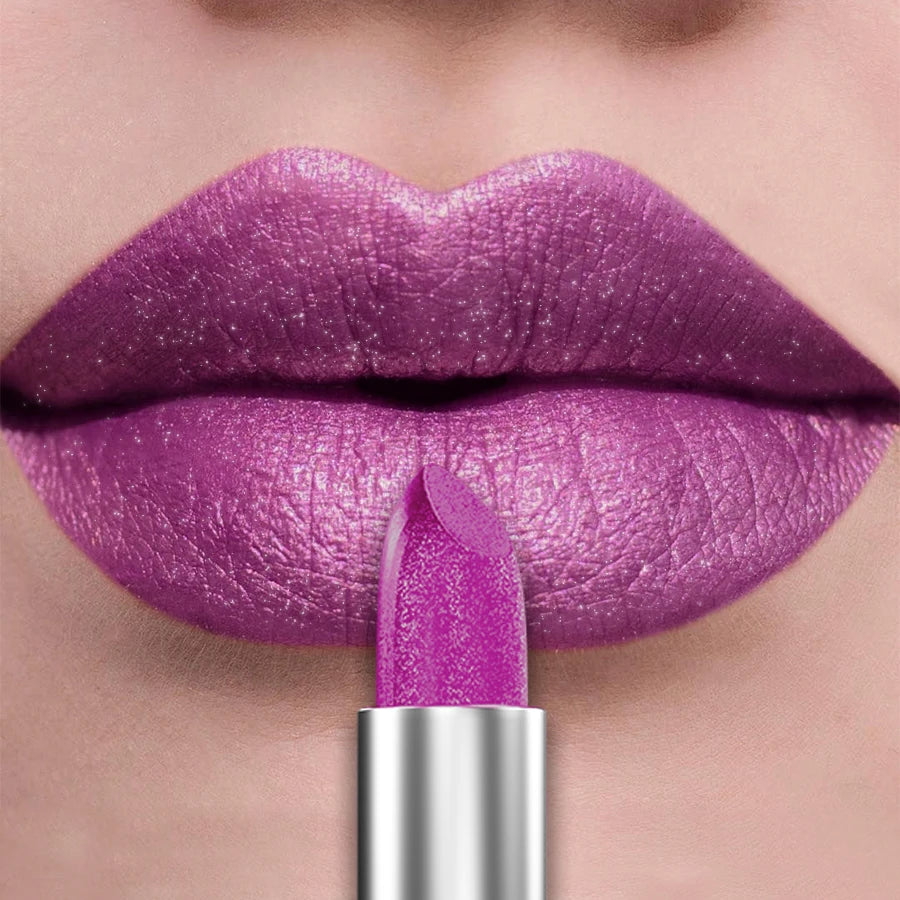 Bold & Intense Glitter Metallic Lipstick