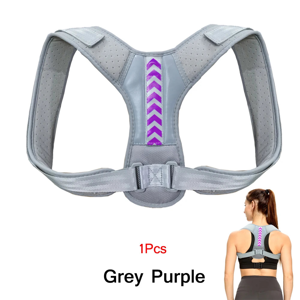 Adjustable Back Posture Corrector Belt – Spine Support Brace