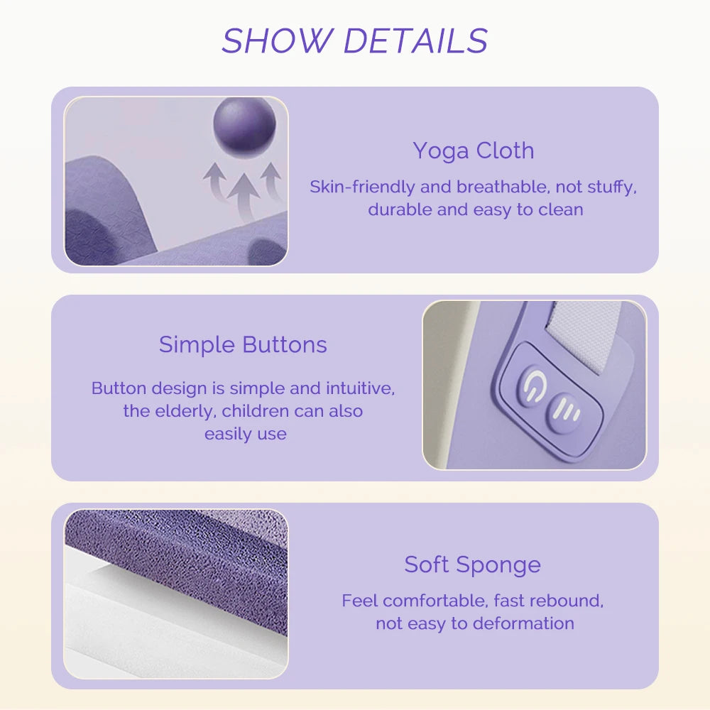 Foreverlily 6D Rechargeable Neck & Shoulder Massage Pillow – Ergonomic Kneading Cervical Massager for Back, Waist & Legs