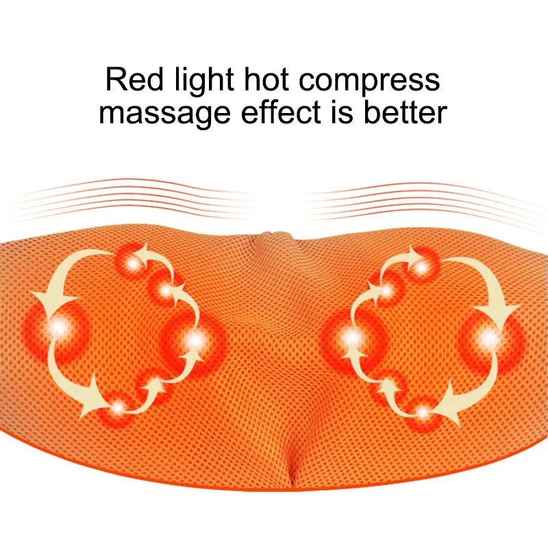 Neck and Shoulder Massager – Full-Body Massage Chair Pad for Car & Home Use