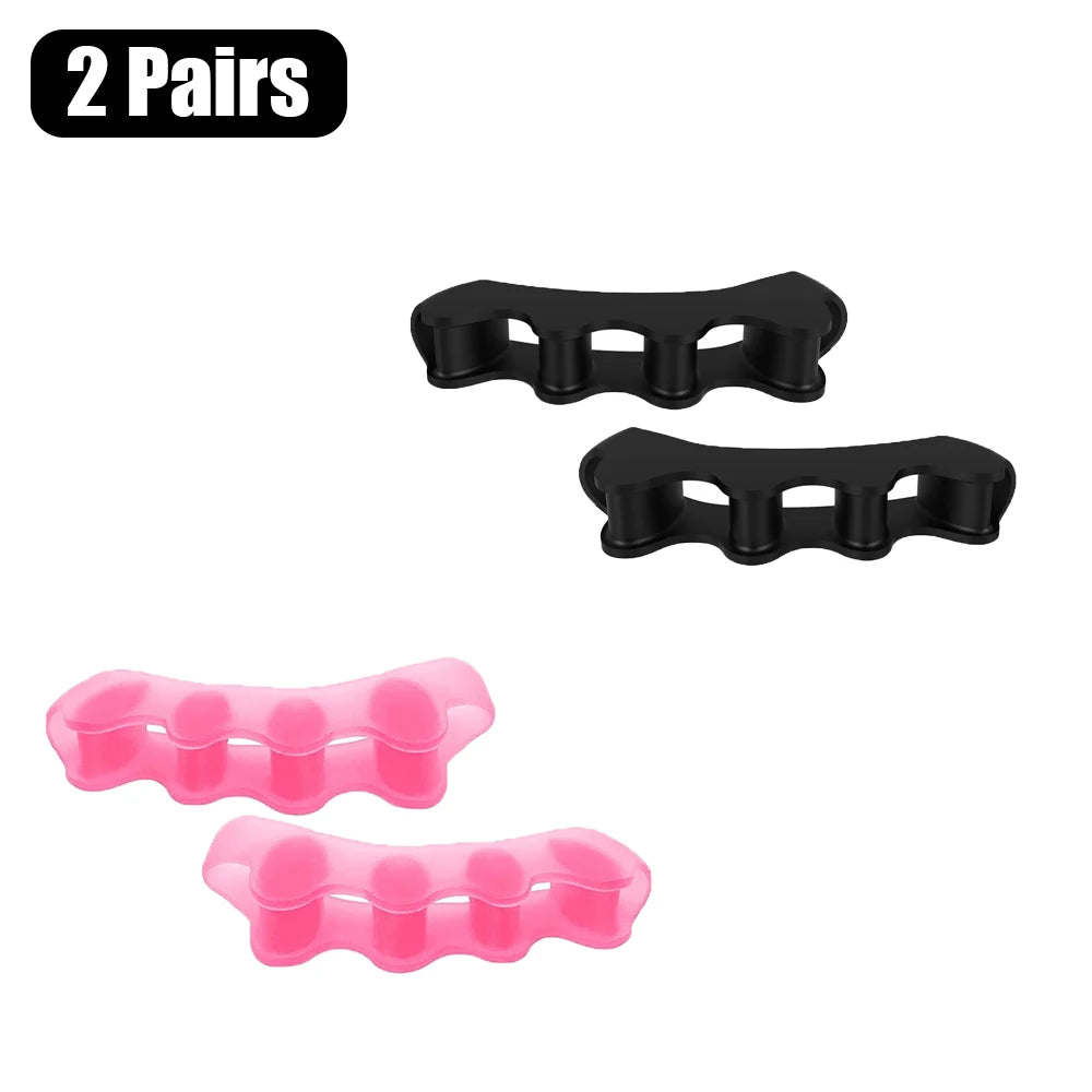 Toe Separators – Doctor Recommended Bunion Corrector & Toe Straightener for Plantar Fasciitis and Foot Pain Relief