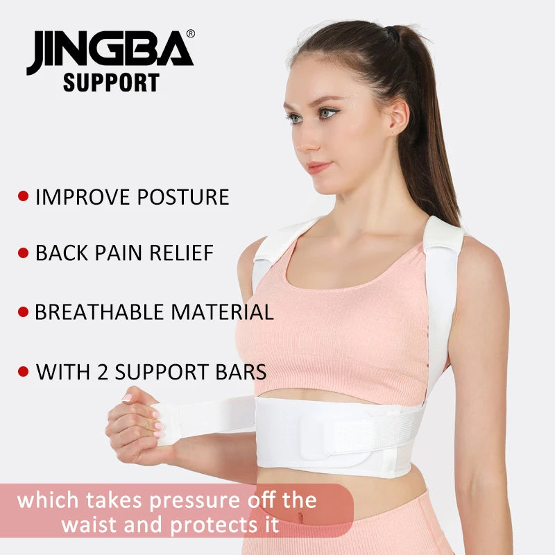 Fully Adjustable Upper Back Posture Corrector – Spine Straightener Brace