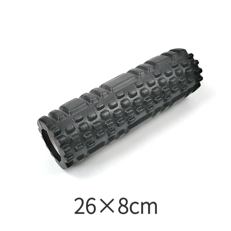 Foam Massage Roller – Hollow Yoga Column for Deep Tissue Massage, Fitness, & Physical Therapy