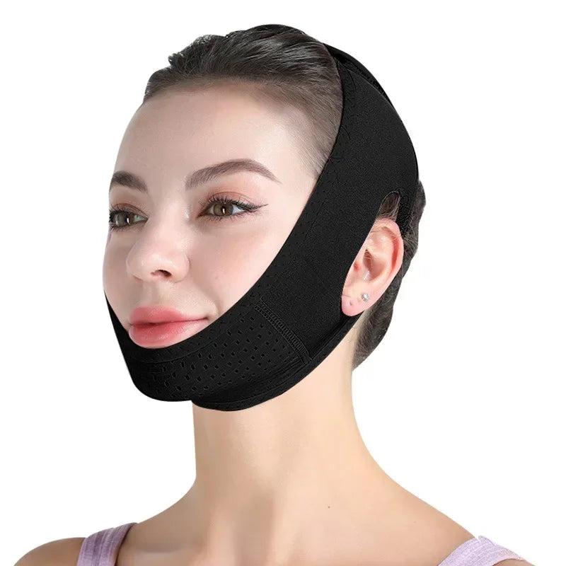 Women Face Slimming Bandage – V-Line Shaping Chin & Cheek Lift, Facial Massage Strap for Skin Care & Lifting
