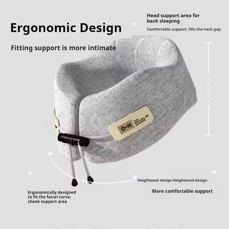 Memory Foam U-Shaped Travel Neck Pillow