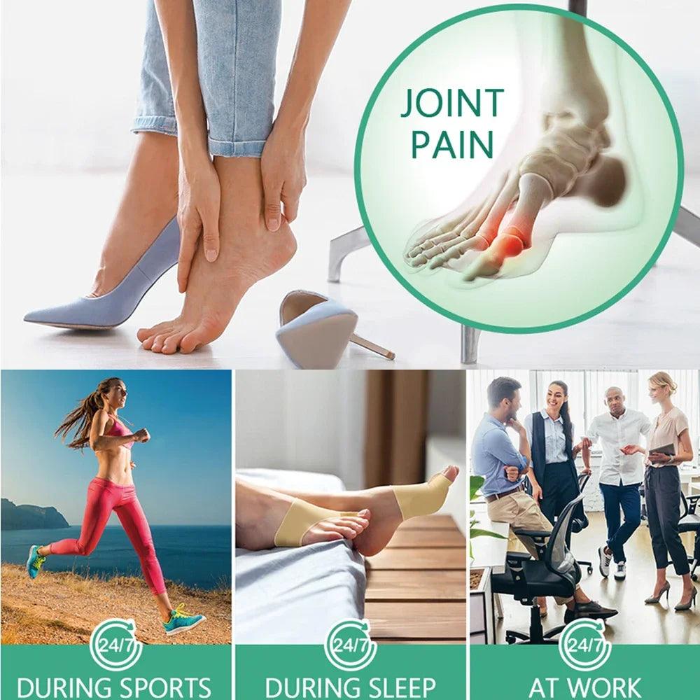 ToeAlign™ Gel Correctors – Orthopedic Toe Separators for Bunion Relief & Toe Alignment