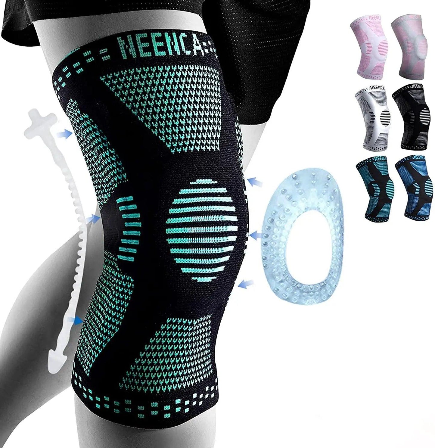 FlexiMax™ Copper Knee Brace – Compression Support for Pain Relief, Recovery & Mobility