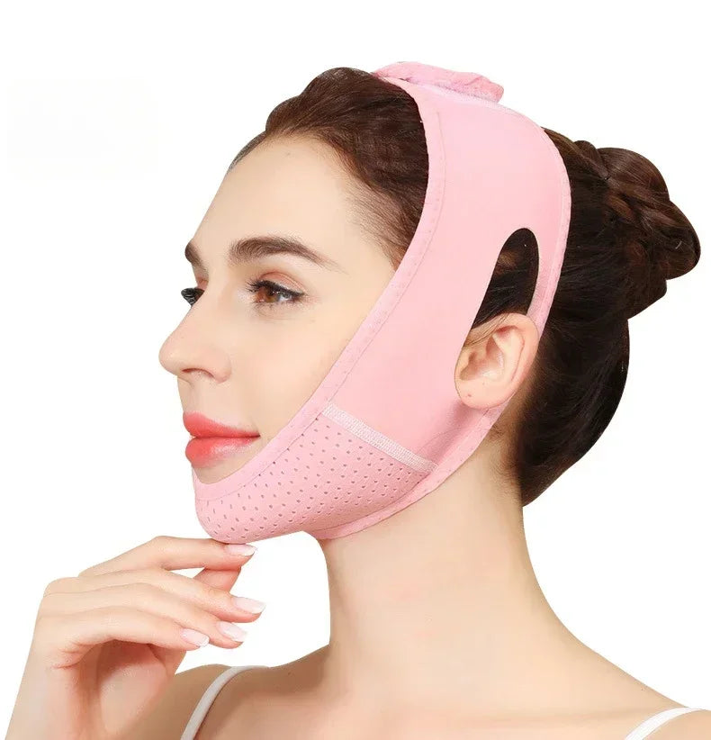 Women Face Slimming Bandage – V-Line Shaping Chin & Cheek Lift, Facial Massage Strap for Skin Care & Lifting
