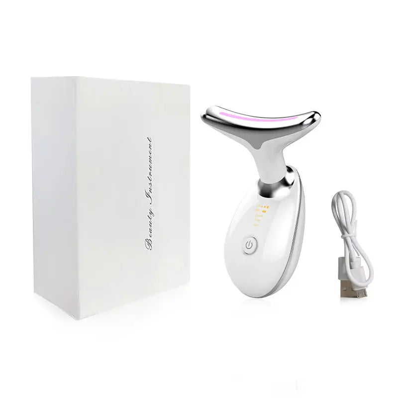 3 Color Neck and Face Massage Device – Multifunction Beauty Instrument
