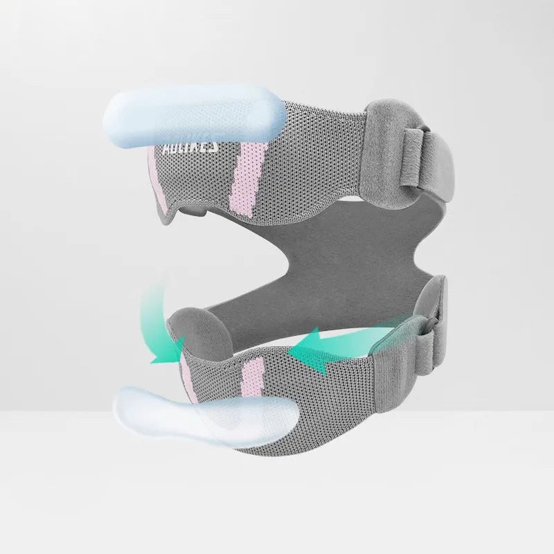 Patella Knee Strap with Silicone Pad – Adjustable Compression Brace for Patellar Tendon & Knee Pain Relief