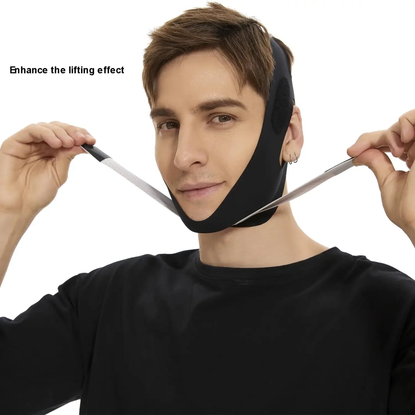 V Shaped Face Mask – Chin Strap for Sleeping, Double Chin Reducer & Jawline Slimming Belt