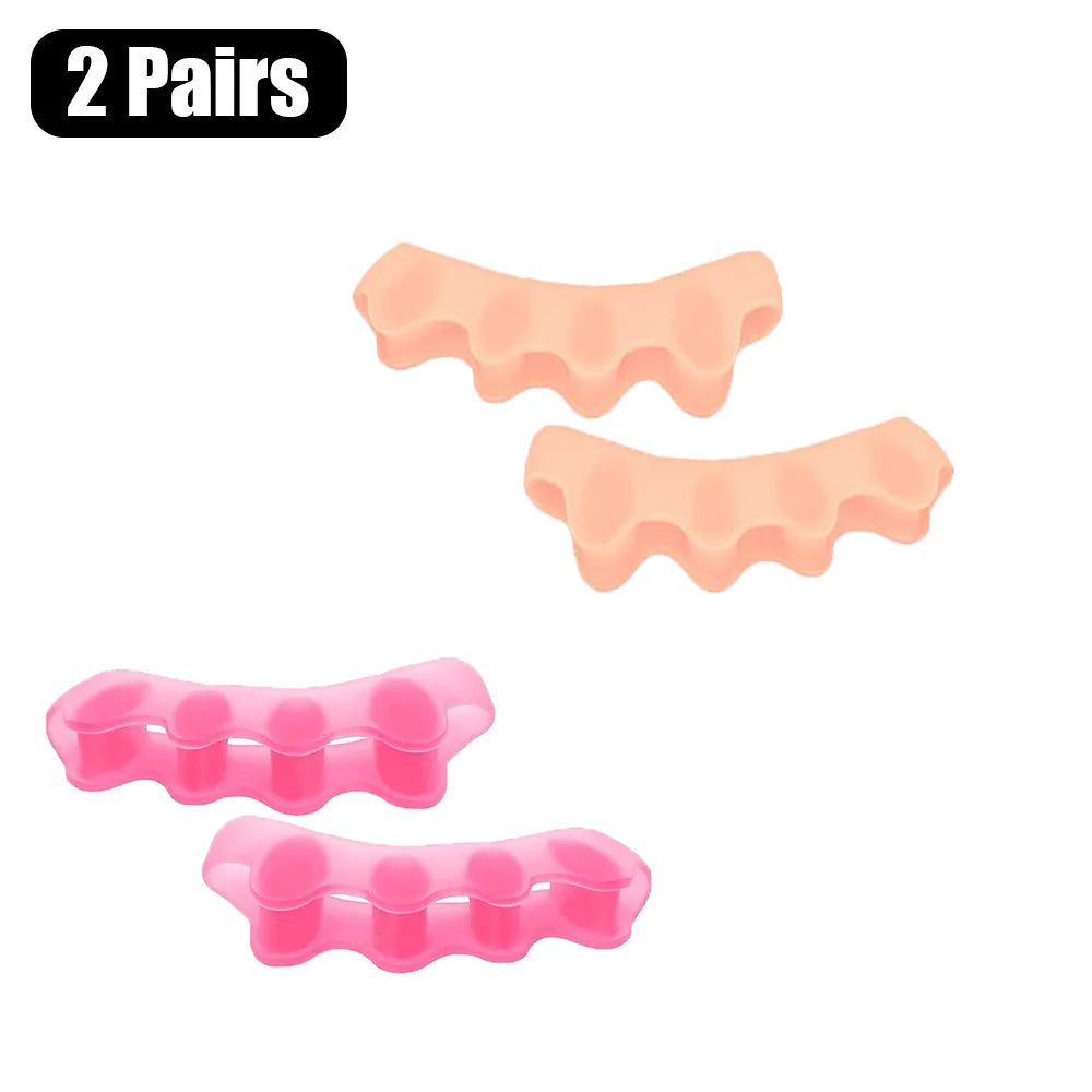 Toe Separators – Doctor Recommended Bunion Corrector & Toe Straightener for Plantar Fasciitis and Foot Pain Relief