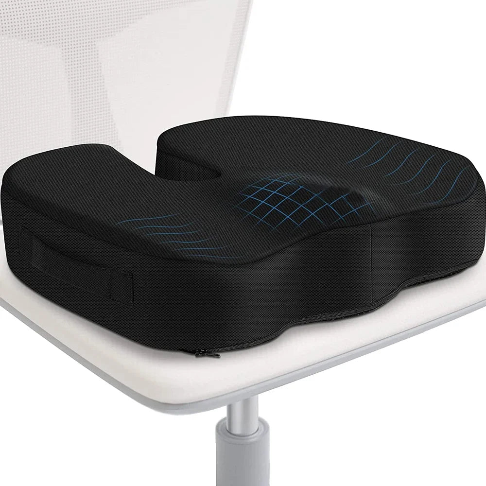 SitWell Pro™ – Ergonomic Seat Cushion for Lower Back Support & Pressure Relief