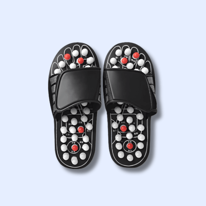 Zorelie™ Acupressure Sandals – Foot Relaxation & Pain Relief with Reflexology Massage
