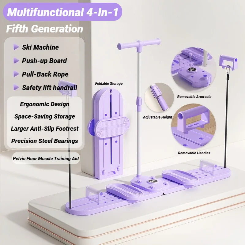 Zorelie.co multifunctional 4-in-1 postpartum pelvic floor exercise machine with ergonomic foldable design