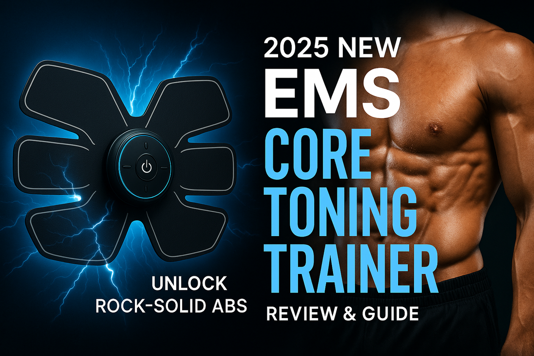 Unlock Rock-Solid Abs: 2025 NEW EMS Abdominal Muscle Core Toning Trainer – Flex Toner Tactical Stimulator Review & Guide