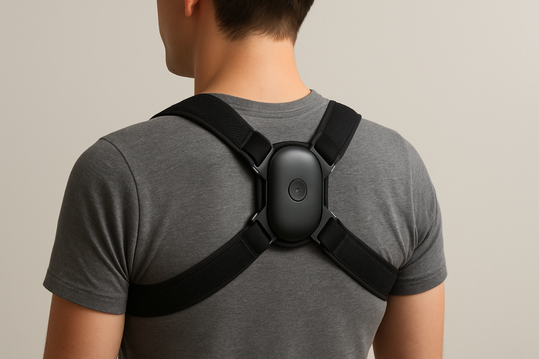 PostureSense™ Smart Posture Corrector Device – Adjustable Back Support & Alignment Trainer for Better Posture
