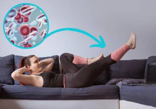 Easy 15-minute couch workout to improve circulation in feet - Zorelie