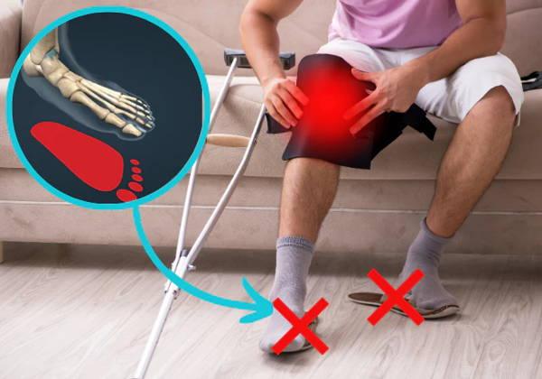 Revealed: How foot pain leads to knee pain - especially with this one foot type - Zorelie