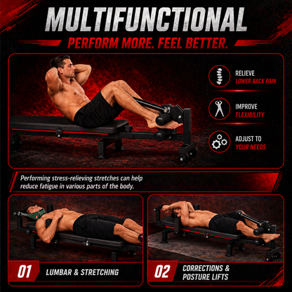 SpinoRelief™  Lumbar Stretch & Decompression Bench