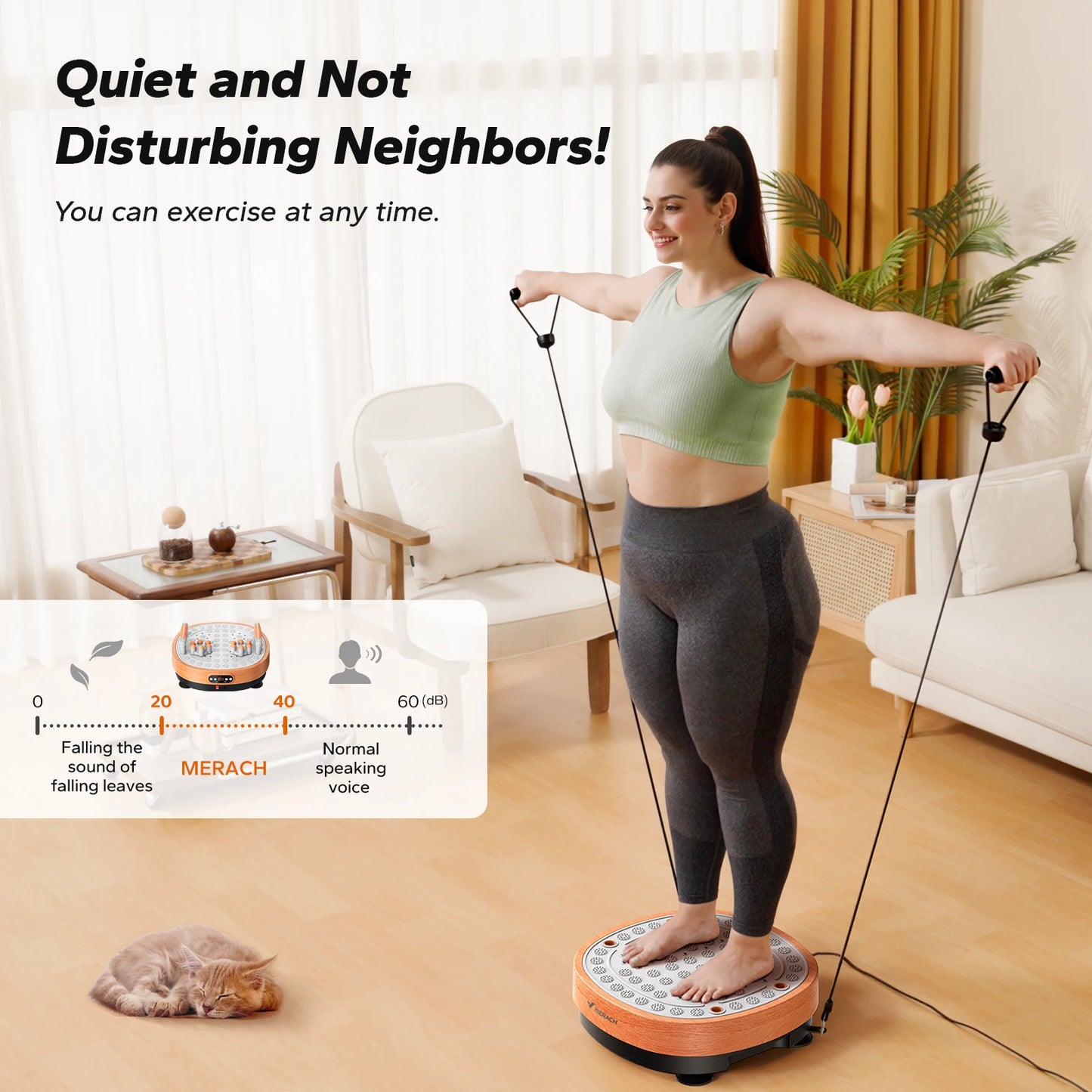 VibraCore™ 3-in-1 Whole-Body Vibration Plate – Lymphatic Drainage & Weight-Loss Massager