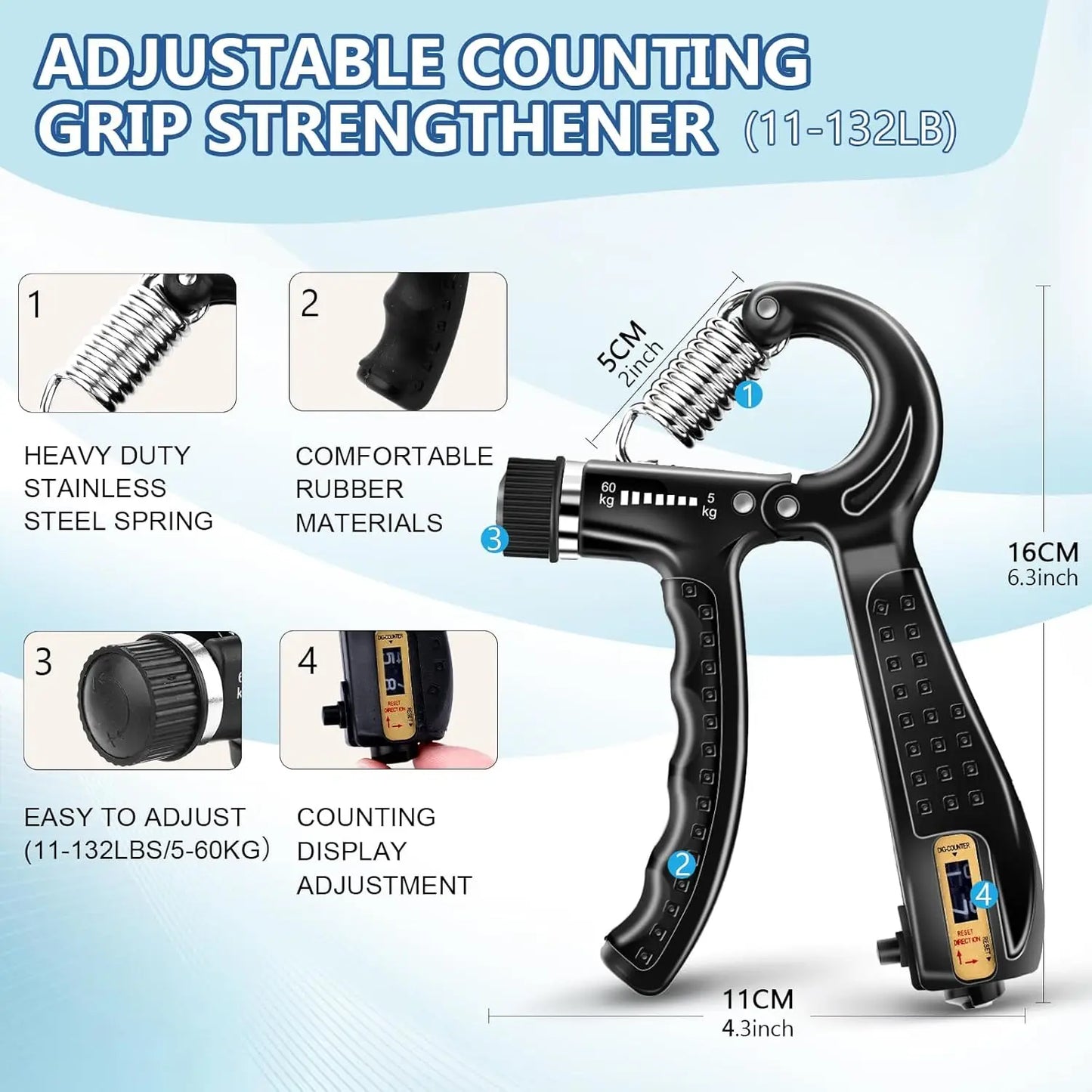 GripZen™ Hand Strength Trainer Kit