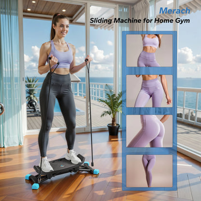 GlideSki™ Simulated Ski Training Machine – Full-Body Cardio & Core Trainer for Home Gym