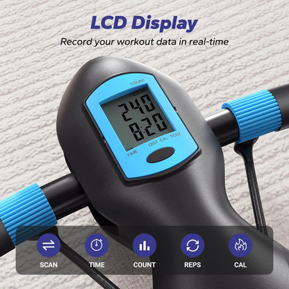 DragonFit™ 5-in-1 Adjustable Core & Ab Rowing Machine – Multifunction Home Gym Trainer