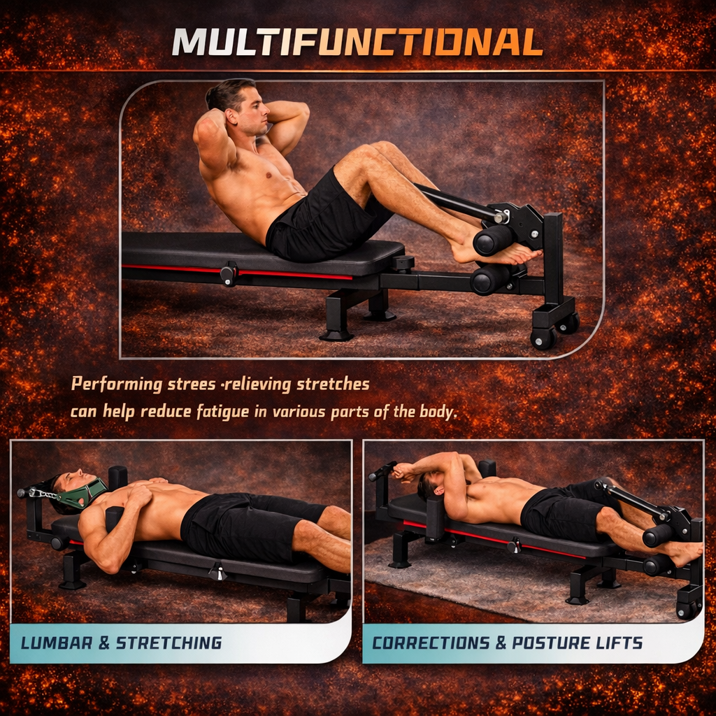 SpinoRelief™  Lumbar Stretch & Decompression Bench