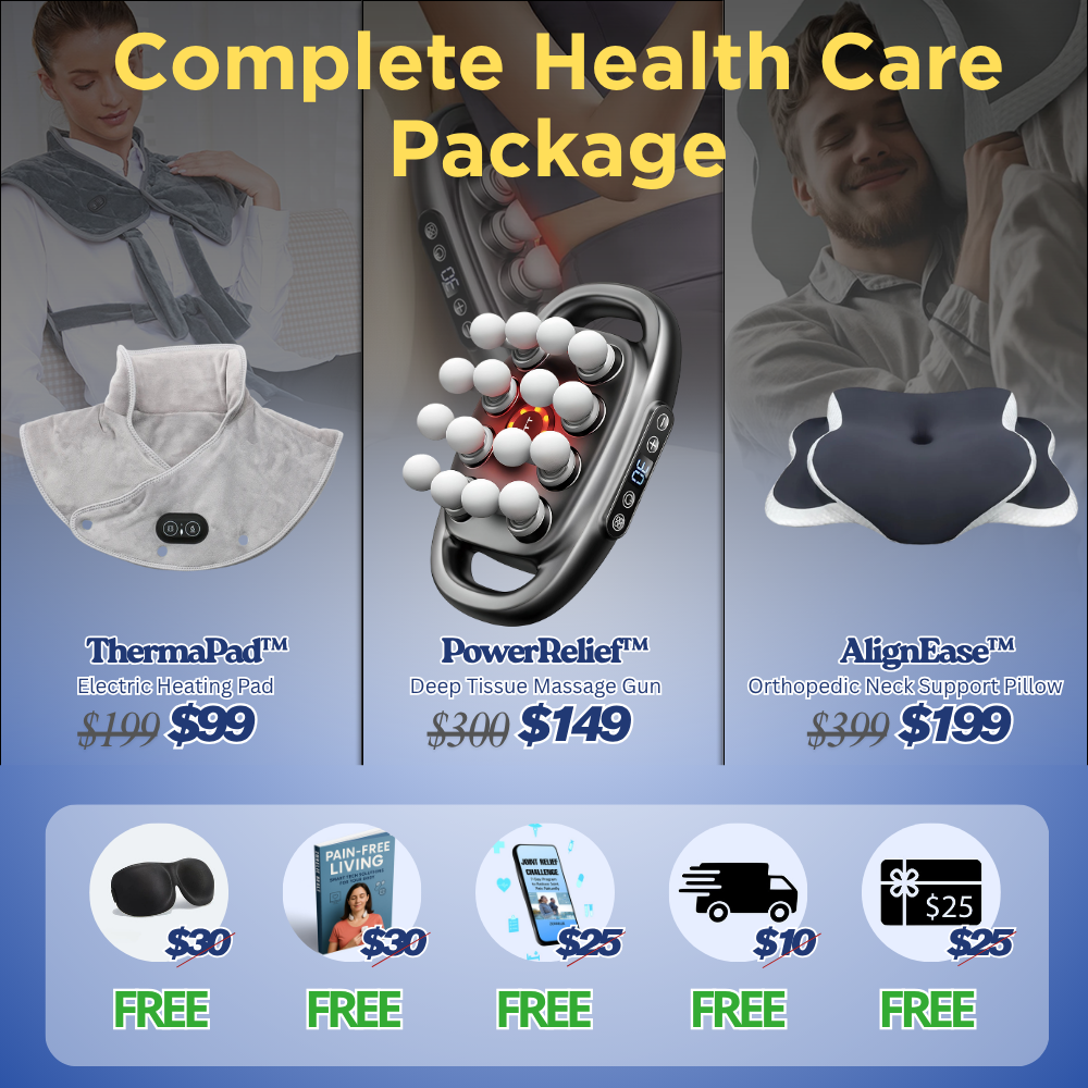 PowerRelief™ Deep Tissue Massage Gun