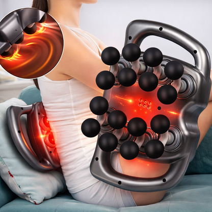 Deep Tissue Massage Gun – Percussion & Heat Therapy Device
